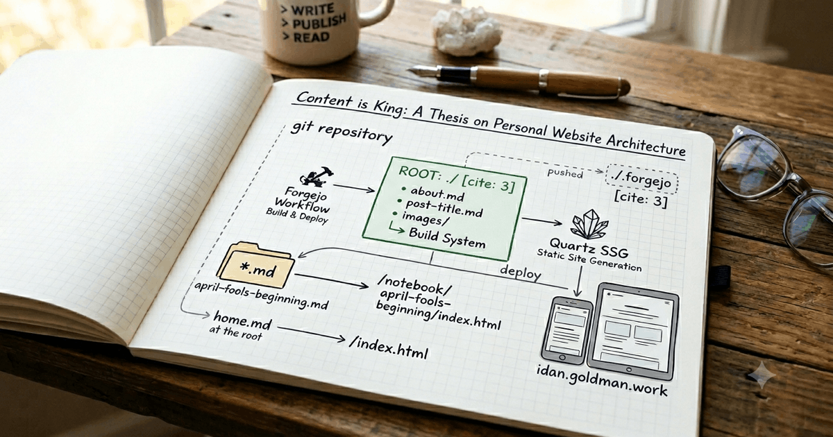 Featured image of post Content is King: A Thesis on Personal Website Architecture